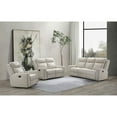 thumbnail image 1 of Rhodes 3-Piece Manual Leather Reclining Set, Assorted Colors, 1 of 23