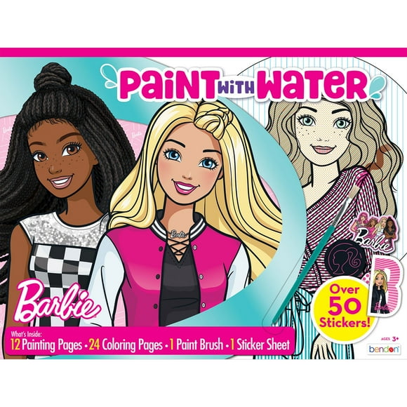 Bendon Barbie Paint with Water