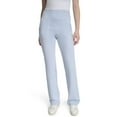 thumbnail image 1 of DKNY Women's Waffle Knit Flare Pant, 1 of 8