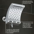 thumbnail image 2 of Oxygenics Evolution Rain Shower Head, Choose Color, 2 of 14