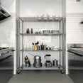 thumbnail image 15 of Seville Classics MEGA RACK 4-Tier NSF Steel Wire Shelving, 60" x 24" x 76" H, 15 of 17