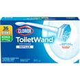 thumbnail image 1 of Clorox ToiletWand Toilet Bowl Cleaner Kit, 1 ToiletWand + 36 Refills, 1 of 9