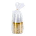 thumbnail image 6 of Tableluxe Premium Gold Rimmed Clear Plastic Tumbler, 9 fl. oz, 48 ct., 6 of 7