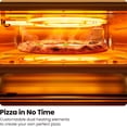 thumbnail image 6 of Chefman High-Heat Indoor Pizza Oven, 800°F Max Temp for 12" Homemade Pizza, 6 of 9