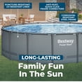 thumbnail image 4 of Bestway Power Steel 16' x 48" Above Ground Pool Set, 4 of 17