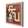 thumbnail image 1 of YouTheFan NCAA 3D Logo Series Wall Art - 12x12, 1 of 5