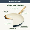 thumbnail image 4 of GreenPan Reserve 3-Piece Fry Pan Set (8", 10" & 12"), 4 of 8