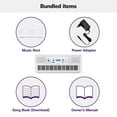 thumbnail image 3 of Yamaha 61-Key Lighted Portable Keyboard (EZ-300AD), 3 of 5