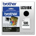 thumbnail image 3 of Brother LC51 Ink Cartridge, Black (500 Page Yield), 3 of 5