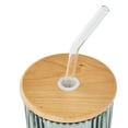 thumbnail image 2 of Member's Mark 4-Pack Glass Tumblers with Beech Wood Lids, 2 of 4