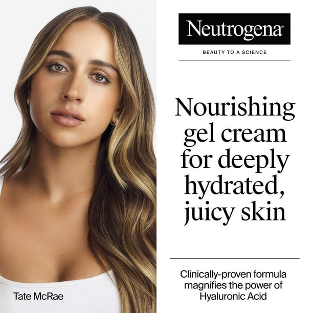 Neutrogena Hydro Boost 48-Hour Gel Cream Face Moisturizer, 1.7 fl