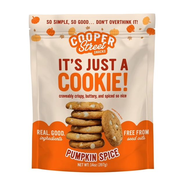 It's Just a Cookie! Pumpkin Spice Cookies, 14 oz.