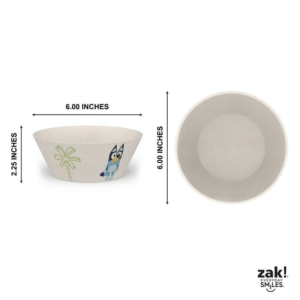 Zak Designs 8-Piece Bamboo Melamine Kids Dinnerware Set - Samsclub.com
