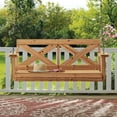 thumbnail image 2 of Backyard Discovery Cedar Farmhouse Porch Swing, 2 of 6