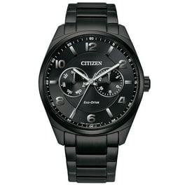 Citizen Men's Eco-Drive Chronograph Black-Tone Watch 43mm, CA0775