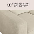 thumbnail image 3 of Elliot Stain-Resistant Fabric 3-Piece Sectional, 3 of 14