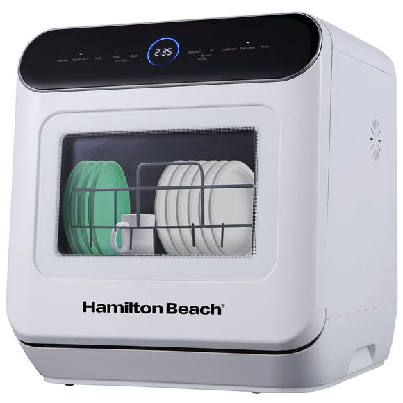 Hamilton Beach 6-Liter Countertop Dishwasher with Built-in Water Tank
