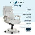 thumbnail image 3 of La-Z-Boy Westley Big & Tall Executive Office Chair With Active Lumbar Support, 3 of 12