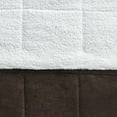 thumbnail image 6 of Swift Home 3-Piece Reversible Faux Fur Sherpa Comforter Set, Assorted Sizes, 6 of 6