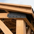 thumbnail image 7 of Backyard Discovery Norwood Cedar Gazebo with PowerPort, Choose Size, 7 of 14