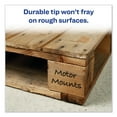 thumbnail image 4 of Avery MARKS A LOT Regular Desk-Style Permanent Marker Value Pack, Broad Chisel Tip, Assorted Colors, 24/Pack, 4 of 8