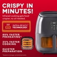 thumbnail image 2 of Dash Tasti-Crisp Infrared Digital 6QT Air Fryer, 2 of 10