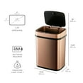 thumbnail image 4 of Nine Stars 3.2g Motion Sensor Trash Can, Assorted Colors, 4 of 7