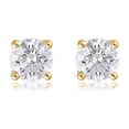 thumbnail image 1 of Lab Created 2.00 CT. T.W. Fancy Cut Diamond Stud Earrings in 18K Gold, 1 of 5