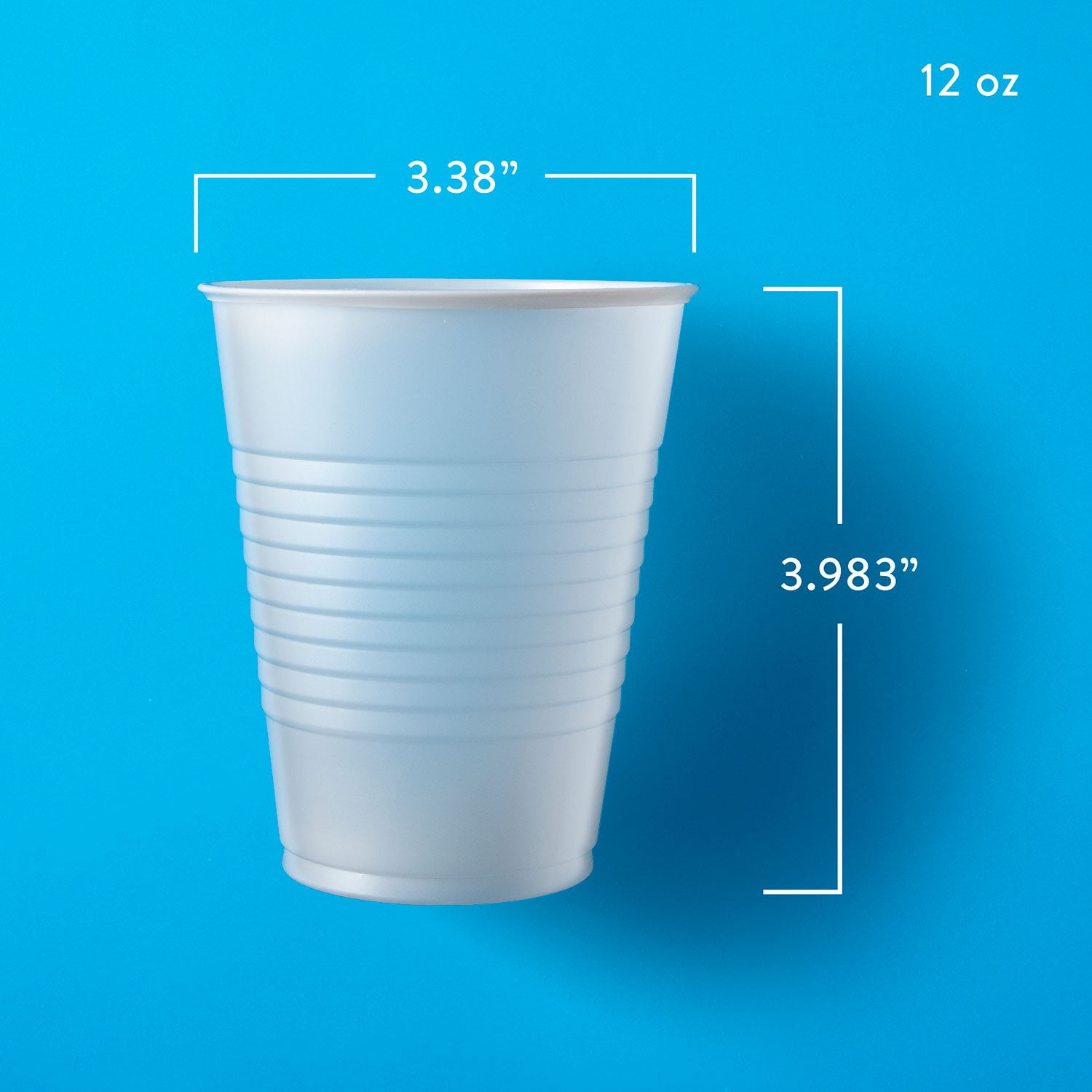 Member's mark translucent plastic Cups, 12 ounce (300 Count)