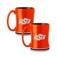 thumbnail image 1 of Logo Brands Oklahoma State Cowboys 14oz Relief Mug Set, 1 of 4