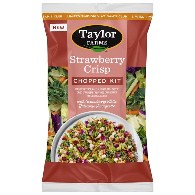 Taylor Farms Strawberry Crisp Chopped Salad Kit, 11.15 oz.