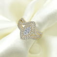 thumbnail image 7 of 1.00 CT. T.W. Round Cut Marquise Shape Halo Diamond Ring in 14K Gold, 7 of 8