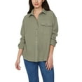 thumbnail image 4 of Buffalo Women's Waffle Button-Down Top, 4 of 9