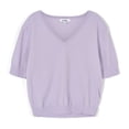 thumbnail image 6 of Sam Edelman Women's Short Sleeve V-Neck Sweater, 6 of 8