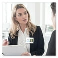 thumbnail image 3 of Avery Clip-Style Name Badge Holder with Laser/Inkjet Insert, Top Load, 4 x 3, White, 100/Box, 3 of 7