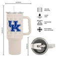 thumbnail image 3 of Logo Brands Kentucky Wildcats 40 oz. Stainless Steel Tumbler Set, 3 of 6