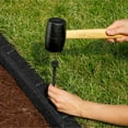 thumbnail image 5 of GroundSmart 4' Roman Brick Rubber Landscape Edging, 6pk, 5 of 7
