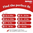 thumbnail image 3 of Huggies Little Snugglers Baby Diapers, Sizes Newborn-2, 3 of 12