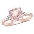thumbnail image 1 of Morganite and Diamond Accent Cocktail Ring in 14K Gold, 1 of 6