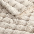 thumbnail image 2 of Member's Mark Faux Fur Bubble Throw Blanket, 60" x 70", 2 of 4