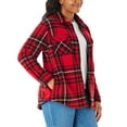 thumbnail image 2 of Member's Mark Women's Sherpa Lined Shacket, 2 of 8