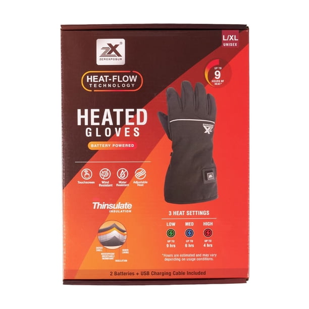 ZEROS GLOVE HEAT Sサイズ ZeroXposur Heated Softshell Gloves - Samsclub.com