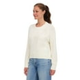 thumbnail image 2 of Bridgerton Women's Lace Bow Sweater, 2 of 6