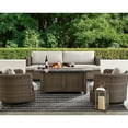 thumbnail image 2 of Member's Mark Brexley Deep Seating Fire Set with Sunbrella Fabric, 4pc, 2 of 7