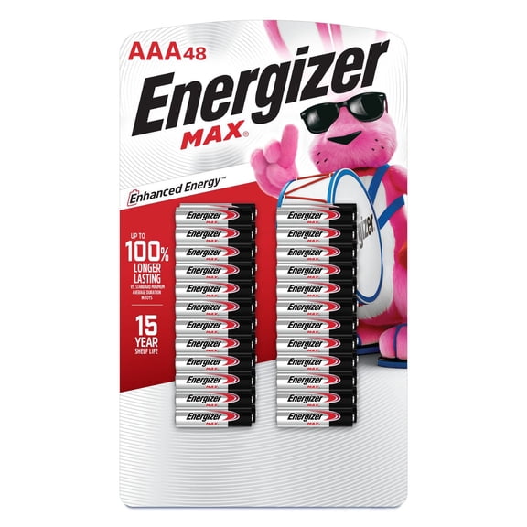 Energizer MAX AAA Alkaline Batteries, 48 pk.