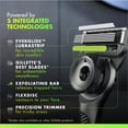 thumbnail image 2 of GilletteLabs Men's Exfoliating Razor, 5 Blade, Handle + 8 Cartridges, 2 of 10
