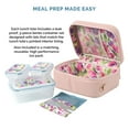 thumbnail image 3 of Veronica Jamison Hampton Faux Leather Lunch Tote by Arctic Zone, Lunch Bag with Food Storage & Ice Pack, 3 of 13