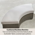 thumbnail image 5 of Member's Mark Hampton Sectional Fire Set with Sunbrella Fabric, 5pc, 5 of 8