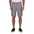 thumbnail image 1 of IRON Clothing Co Men's Flex Waistband Stretch Twill Multi Pocket Cargo Short, 1 of 6