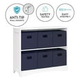 thumbnail image 5 of RiverRidge Horizontal Bookcase with 6 Bins, Assorted Shelf and Bin Colors, 5 of 6